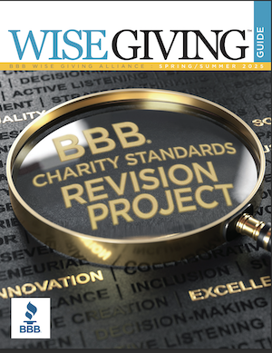 Wise Giving Guide - 2025 Donor Handbook.